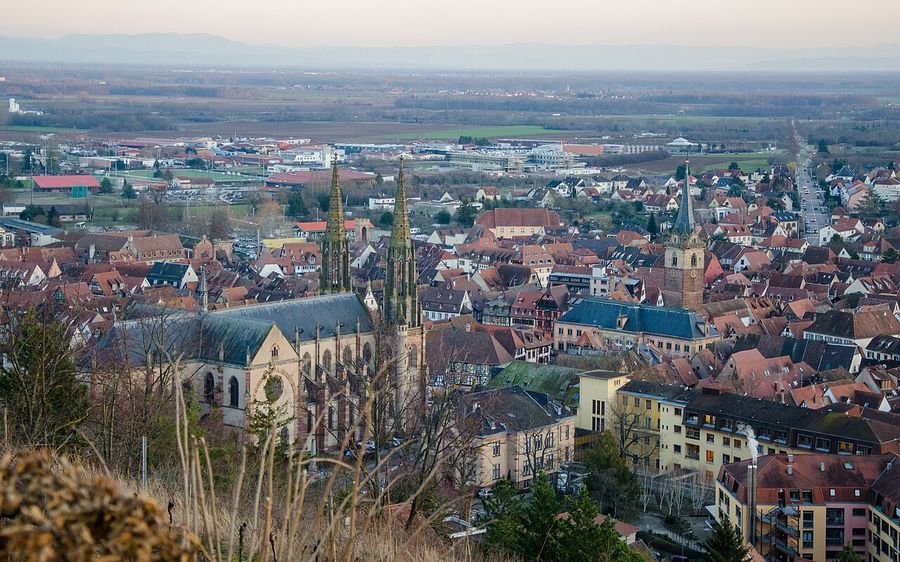Obernai en invierno